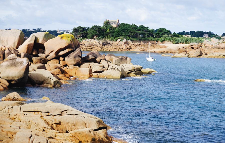 Côte de Granit rose en 4 jours, randonnée liberté Bretagne