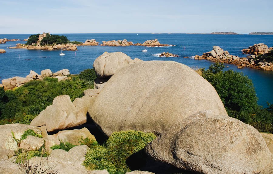 Côte de Granit rose en 4 jours, randonnée liberté Bretagne