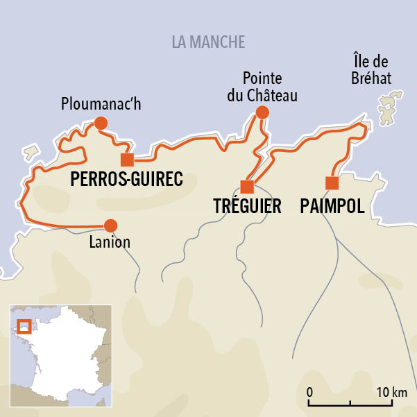 Carte la cote granit rose