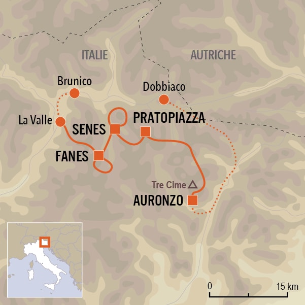Dolomites, randonnée liberté en Italie
