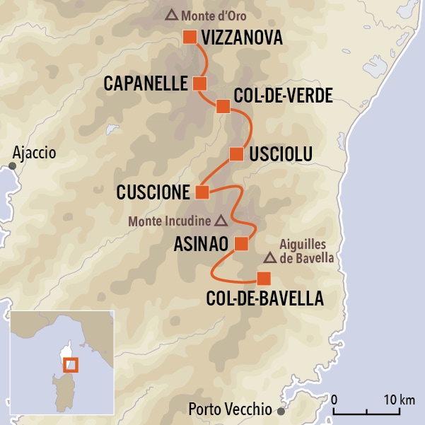 Gr20 corse du sud Clearance