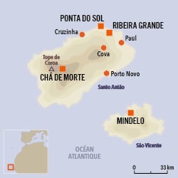 Itinéraire Cordillère de Santo Antão