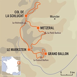 Itinéraire Parc Naturel Régional des Ballons des Vosges