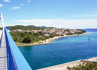 Zadar, côte et îles adriatiques à vélo