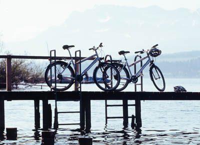 La route des Lacs de Suisse à vélo