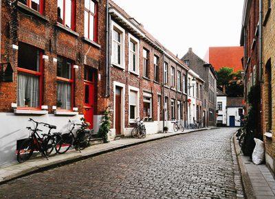 Quartier de Bruges à vélo