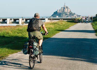 La Baie du Mont-Saint-Michel à vélo