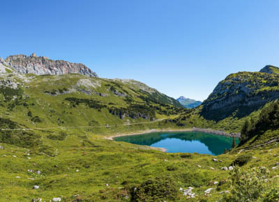 Sur le sentier du Lechweg