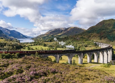 Itinérance en train au coeur des Highlands