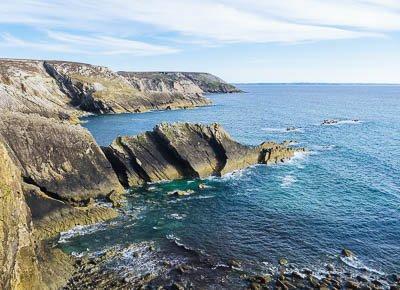 Beau temps et falaises de Crozon