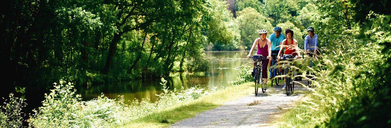 Voyage à vélo - Le canal de Nantes à Brest à vélo