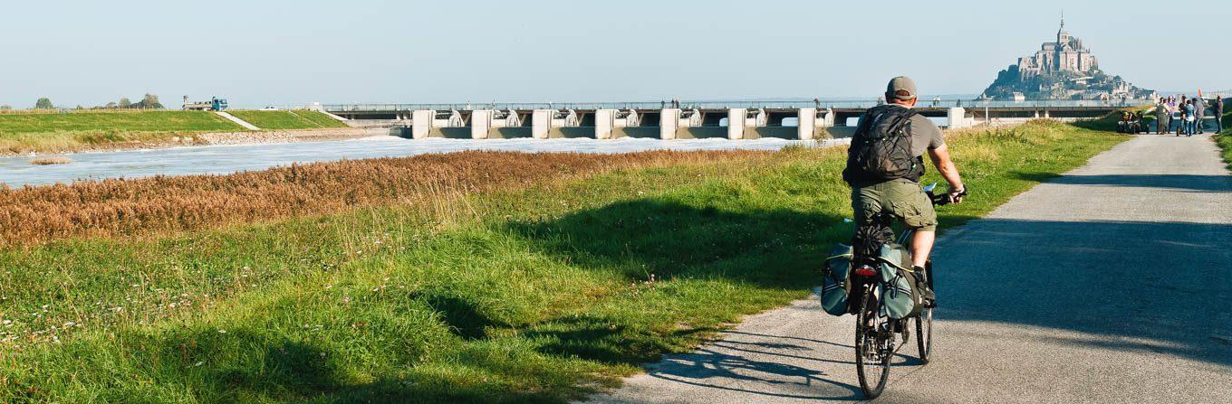 Voyage à vélo - Bretagne : La Baie du Mont-Saint-Michel à vélo