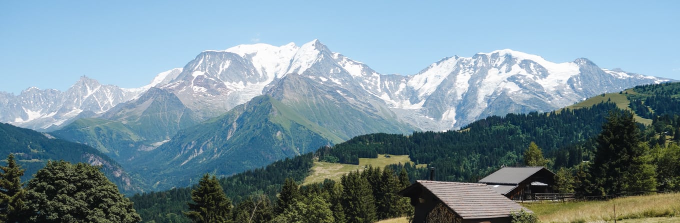 Voyage à pied : Randonnée de charme au pays du Mont-Blanc