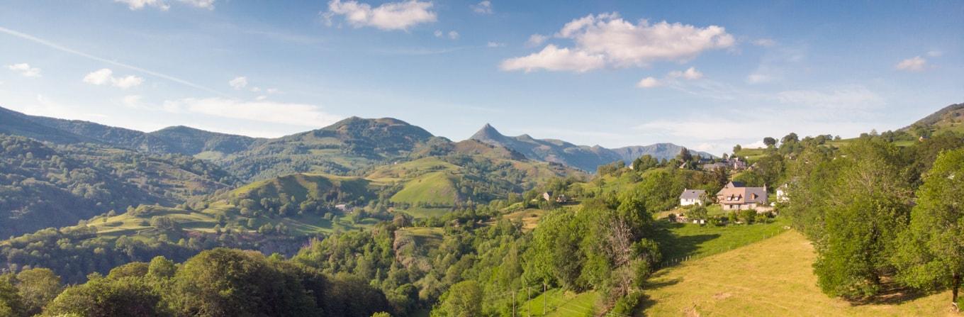 Trek - Laveissière, volcans du Cantal