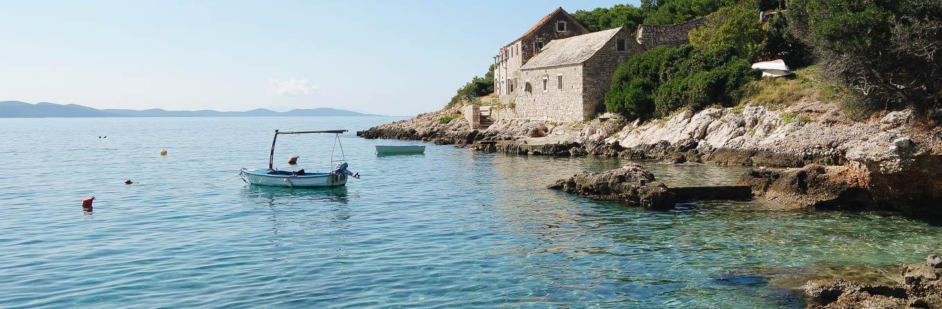 Voyage à pied : Îles dalmates et Dubrovnik