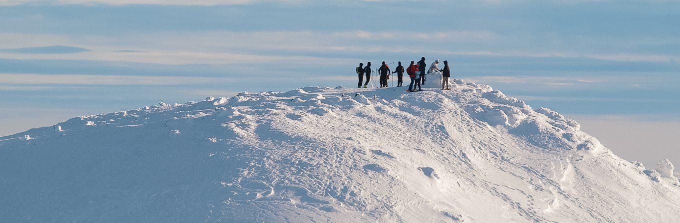 Voyage à la neige : Massif Central : Le Mont Mézenc à raquettes