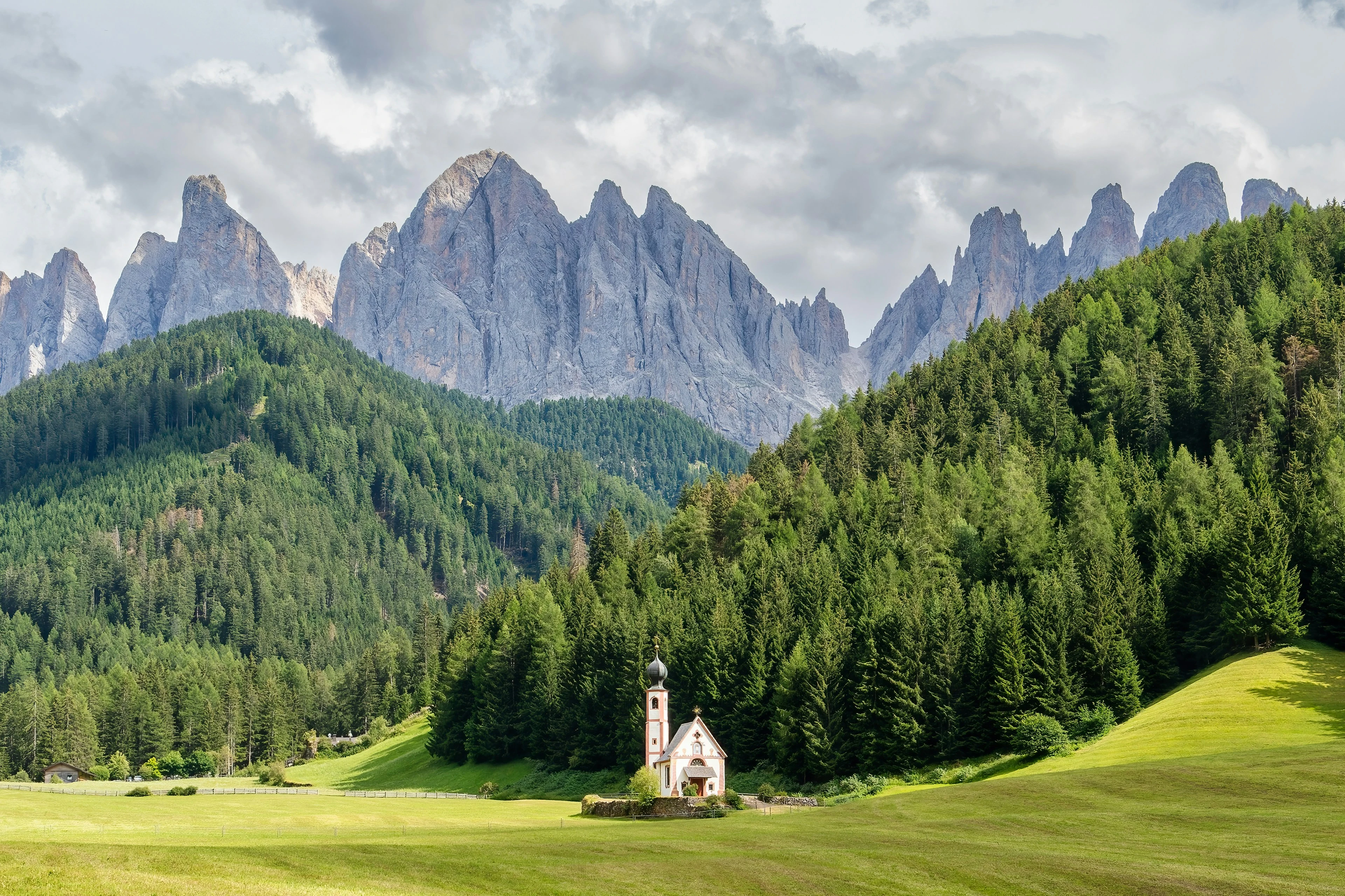 Santa Maddalena, Dolomites, Italie