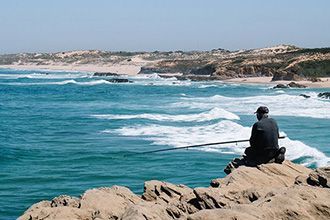 Pécheur sur la rota Vicentina - BCourbin