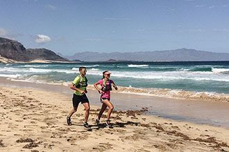Trail sur les plages du Cap-Vert - SLemasson