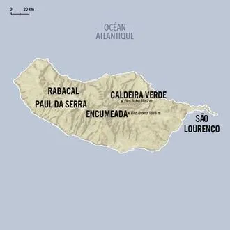 © chamina Carte Madère