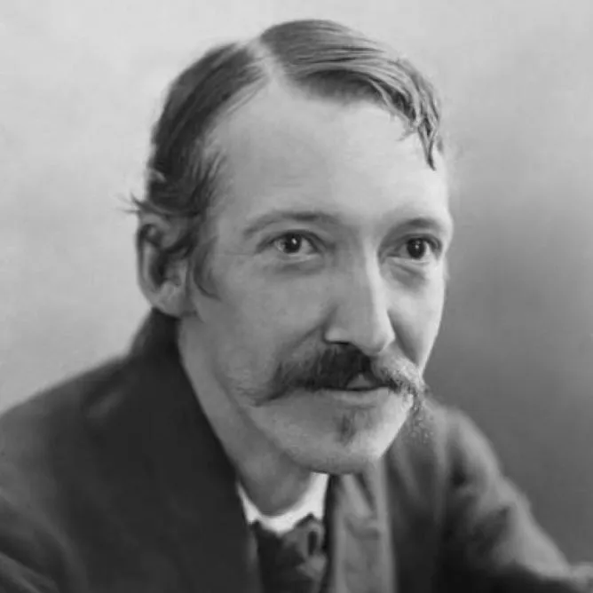 Robert Louis Stevenson, portrait de l'écrivain écossais.