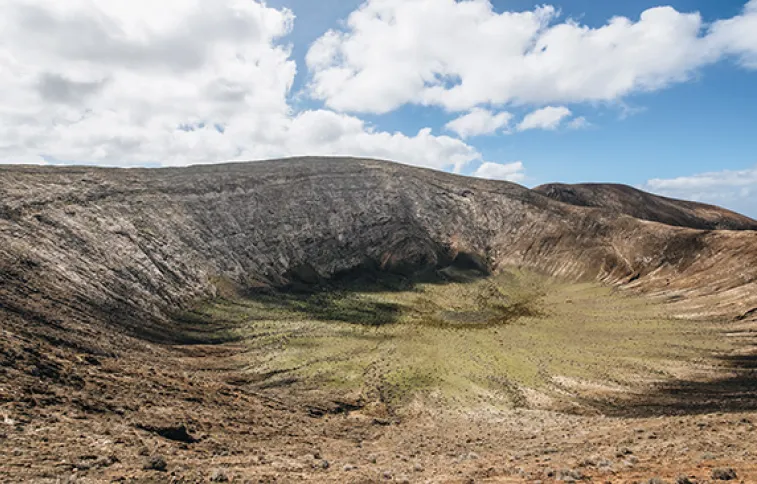 Panorama sur le Caldeira Blanca