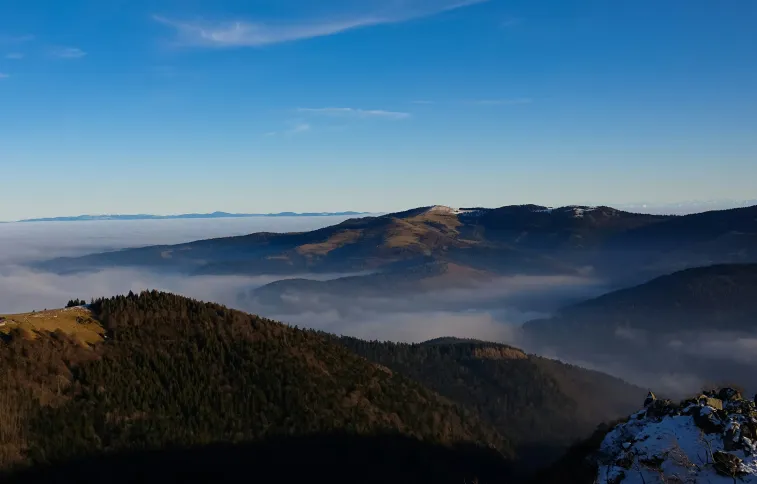 le hohneck, grande traversee des vosges