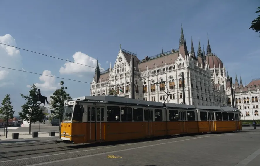 Tram à Budapest
