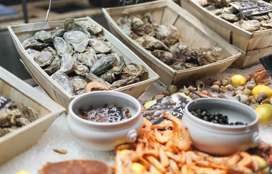 Fruits de mer en Bretagne