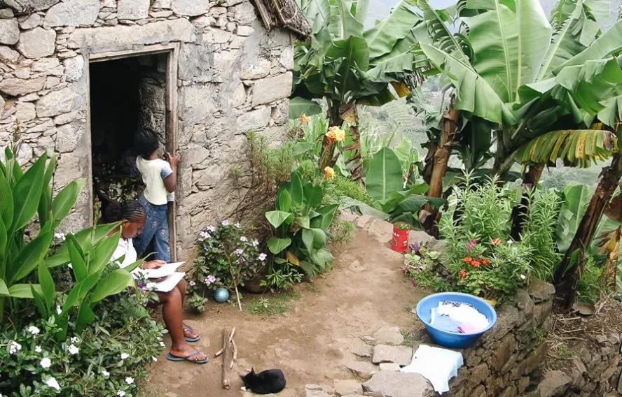 Vie de village - cap vert