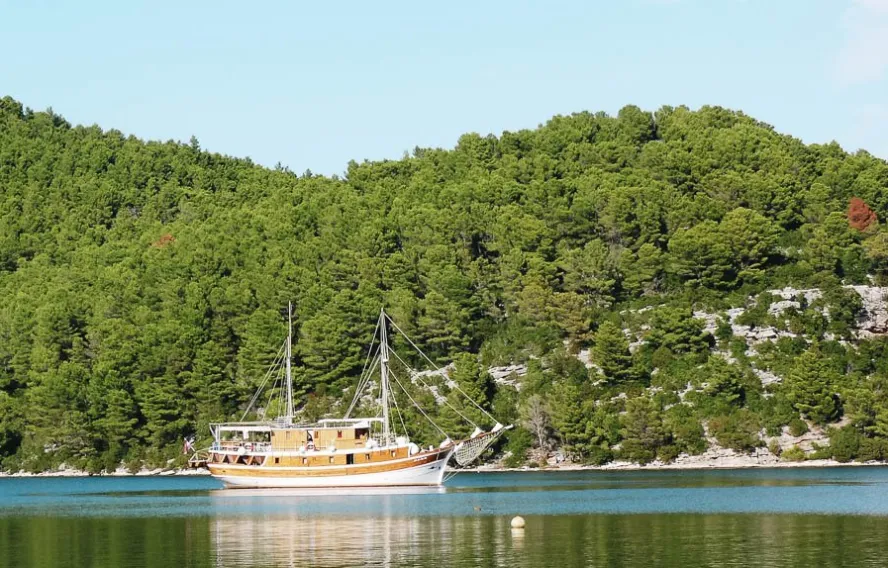 Goélette en Dalmatie