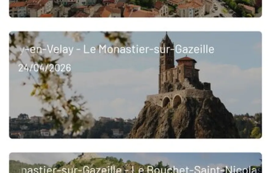 Choisissez votre étape avec My Chamina