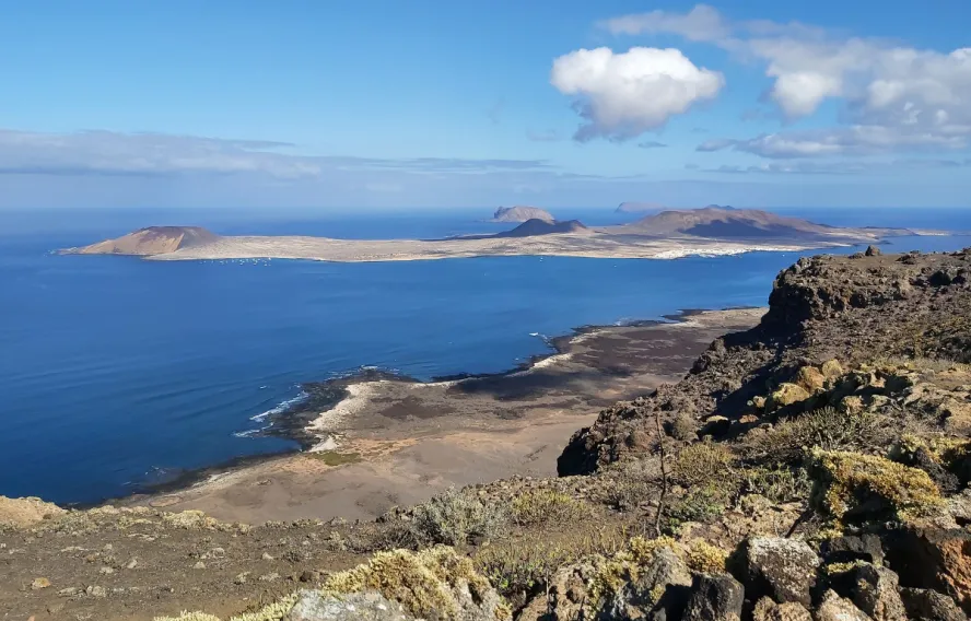 Vue sur la Graciosa