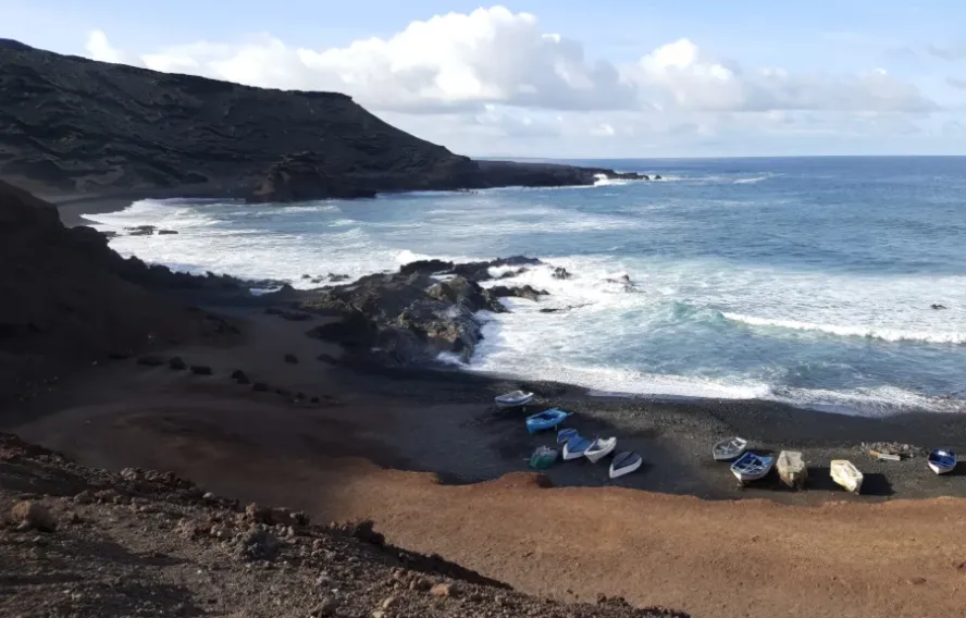 Petite crique à Lanzarote