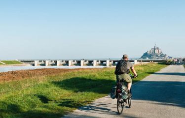 Image La Baie du Mont-Saint-Michel à vélo