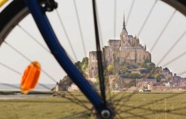 Image La Baie du Mont-Saint-Michel à vélo