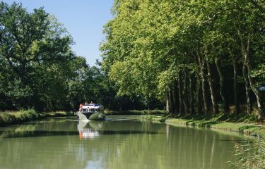 Image Canal du Midi à vélo