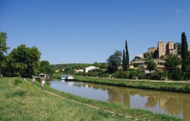 Image Canal du Midi à vélo