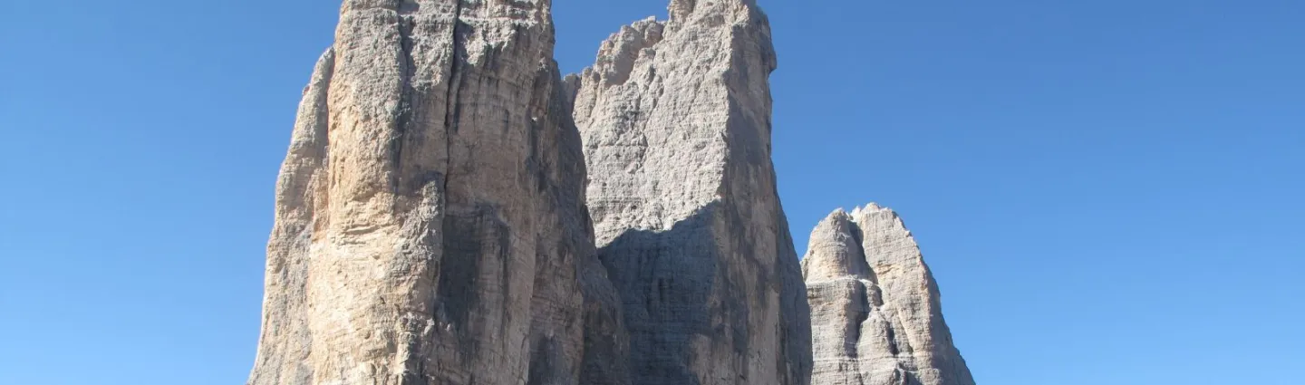 tre cime, dolomites, italie