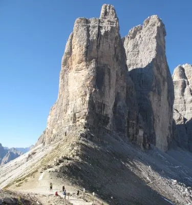 tre cime, dolomites, italie