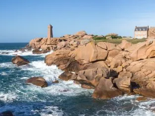 cote de granit rose- phrase de ploumanach