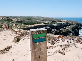 balisage bleu et vert rota vicentina