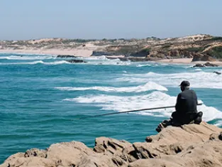 B. Courbin Pécheur sur la rota Vicentina