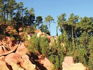 ©PSaintJean Chemins ocres du Lubéron - PSaintJean