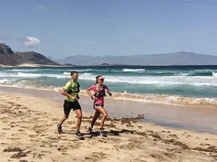 Trail sur les plages du Cap-Vert - SLemasson