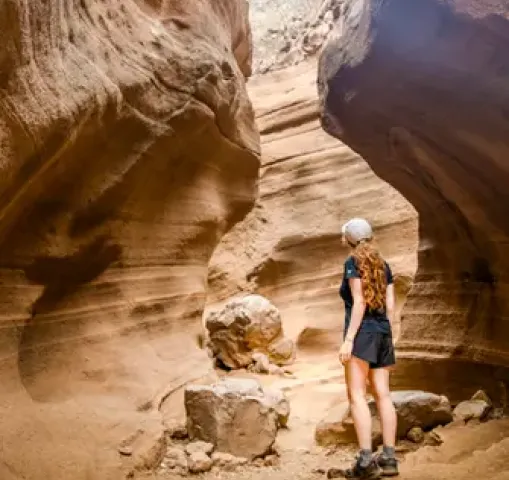 Randonneuse à Gran Canaria