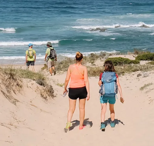 BCourbin Randonneurs en bord de mer