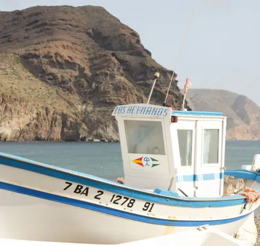 Bateau à Las Negras, Andalousie